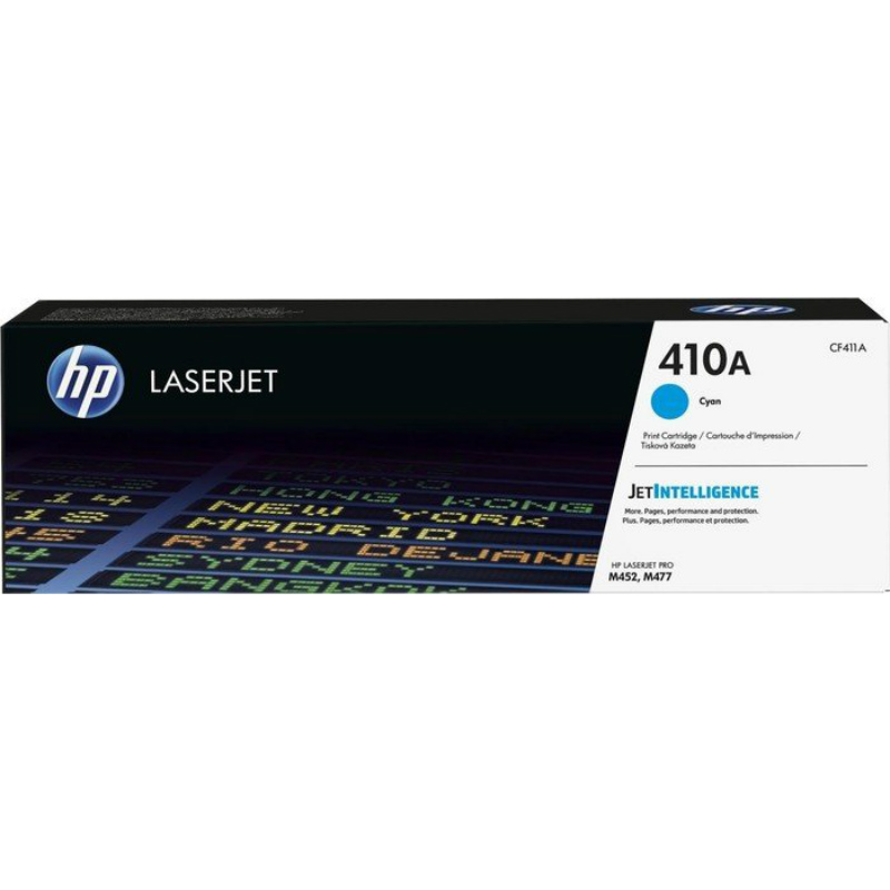 HP 411A Cyan Lasarjet Toner 2.3K Pgs CF411A