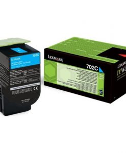 Lexmark 702C Toner Cyan 1K Pgs 70C20C0