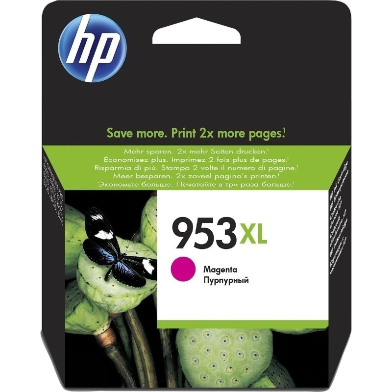 HP 953 XL Magenta Ink Cartridge F6U17AE