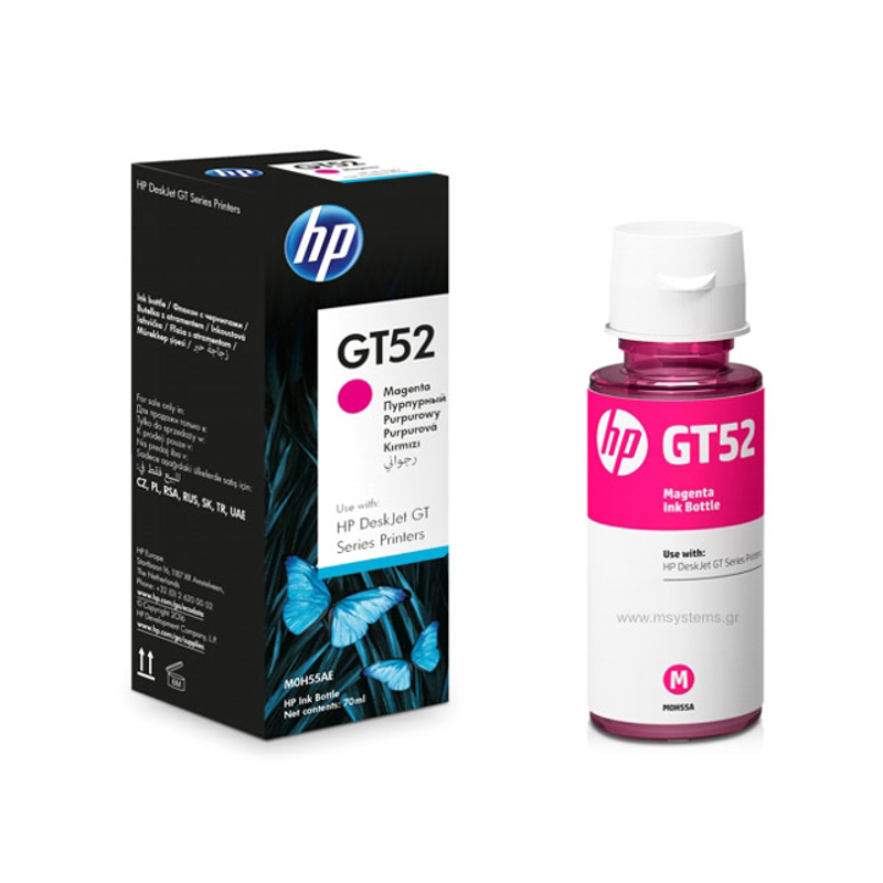 HP GT52 Magenta Original Ink Bottle 70ml M0H55AE_1