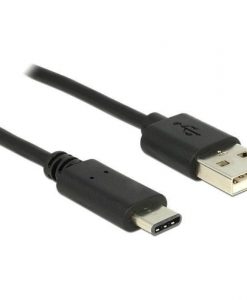 DeLock Cable USB Type-C 2.0 M – USB 2.0 Type-A M 1m Black 83600