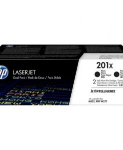 HP 201X Dual Pack High Yield Black Original LaserJet Toner CF400XD