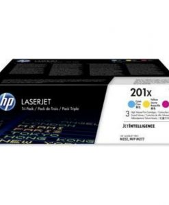 HP 201X Tri Pack High Yield CyanMagentaYellow Original LaserJet Toner CF253XM