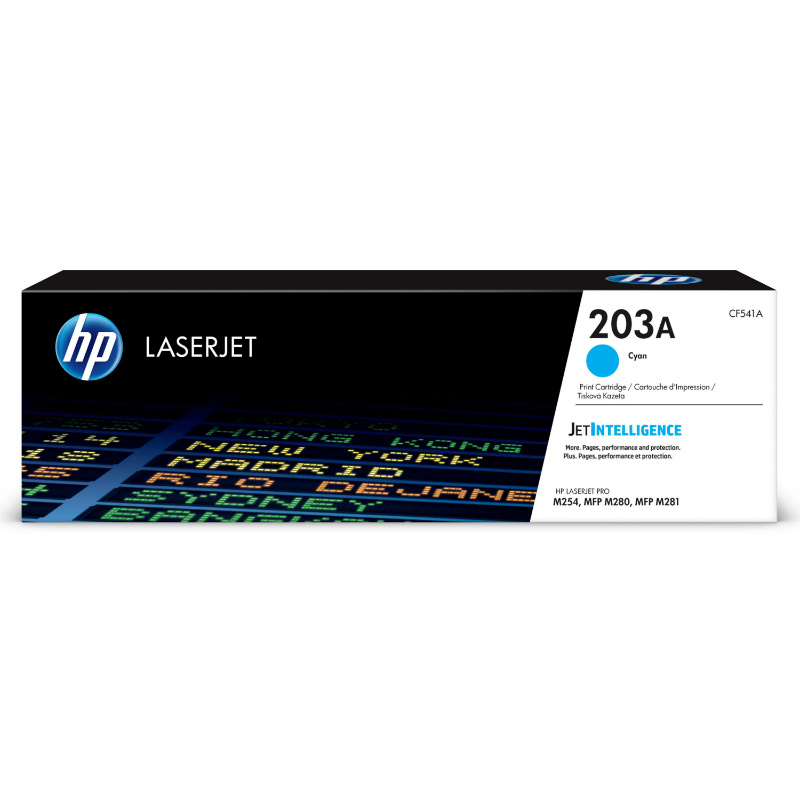 HP 203A Cyan Original LaserJet Toner CF541A