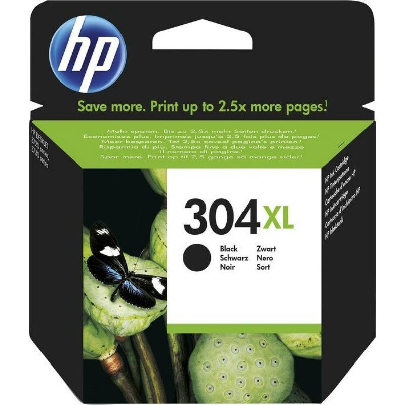 HP 304XL Black Original Ink N9K08AE