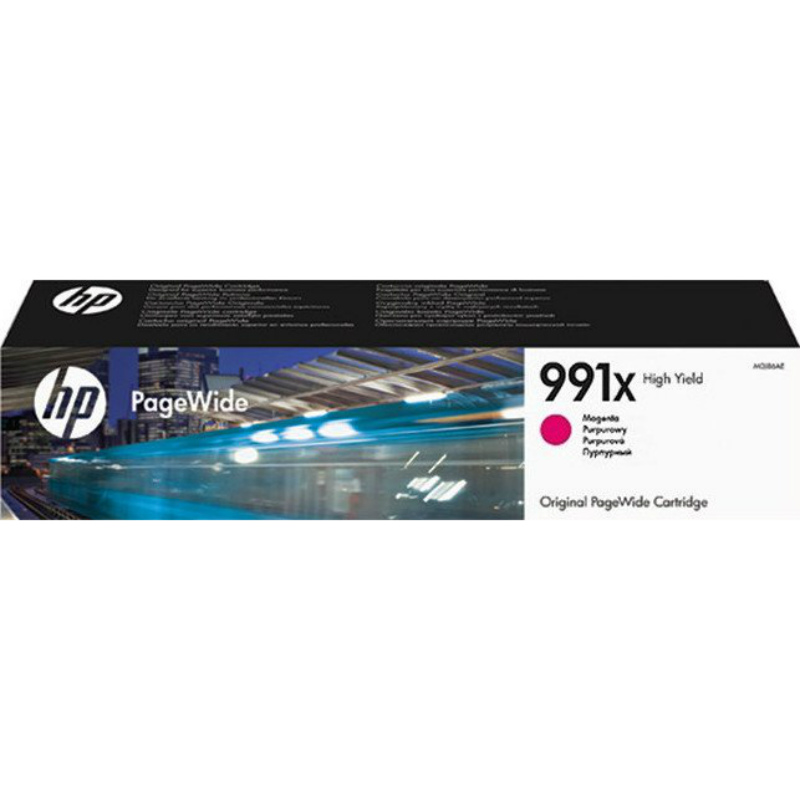 HP 991X High Yield Magenta Original PageWide Ink M0J94AE