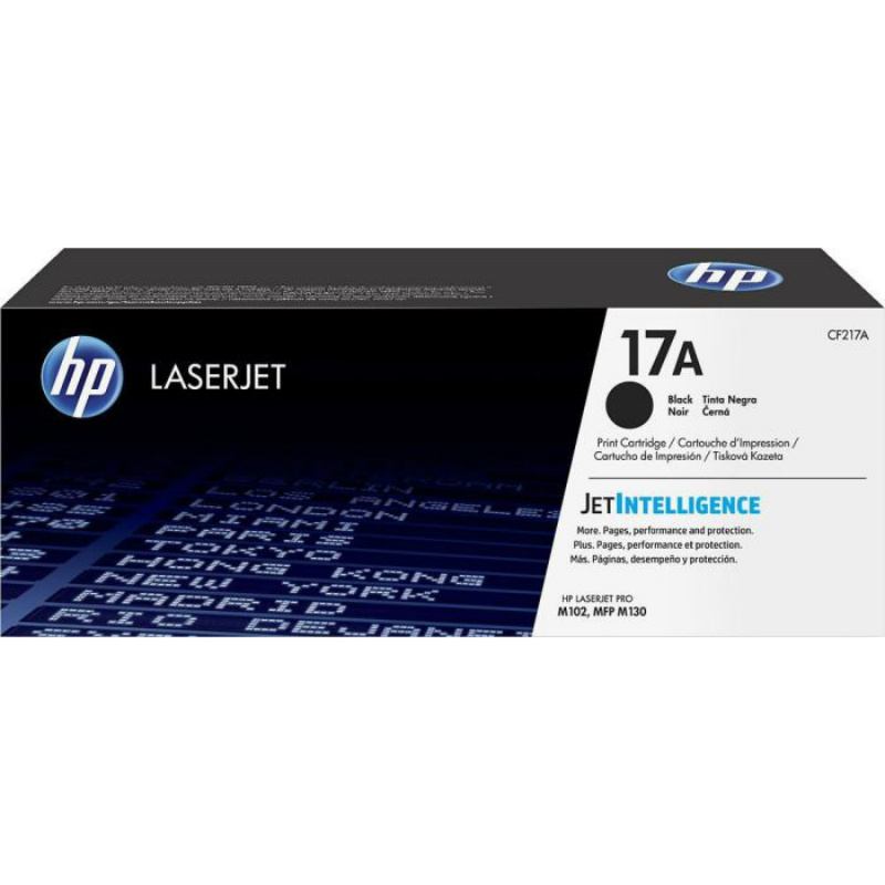 HP 17A Black Original LaserJet Toner CF217A