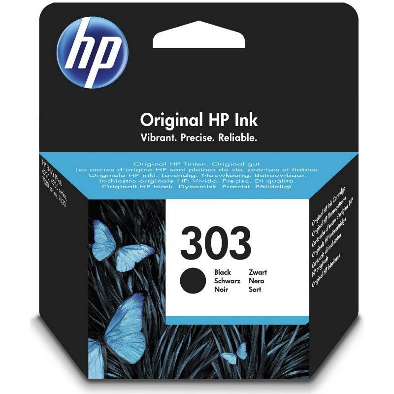 HP 303 Black Original Ink T6N02AE