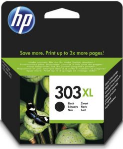 HP 303XL High Yield Black Original Ink T6N04AE