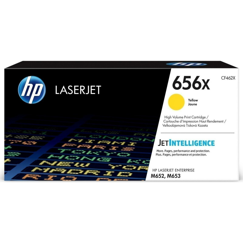 HP 656X High Yield Yellow Original LaserJet Toner CF462X