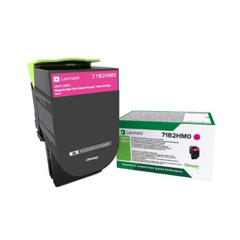 Lexmark Magenta Return Program Toner Cartridge 3.5K Pgs 71B2HM0