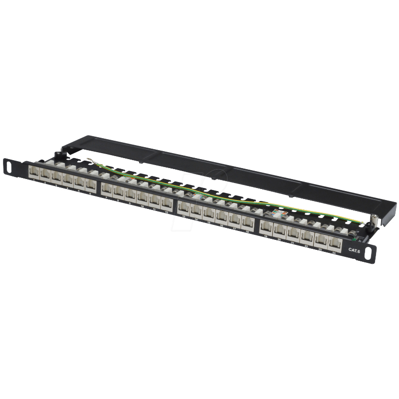 Digitus Patch Panel 24 Port Cat6 SFTP DN-91624S-SL-SH