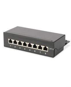 Digitus Patch Panel 8P Cat6 10 STP Black DN-91608SD