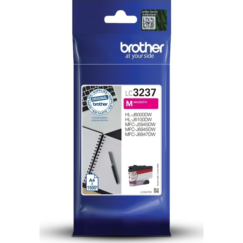 Brother Ink Cartridge Magenta 1.5K Pgs LC3237M