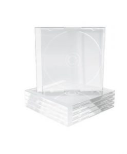 MediaRange CD Jewelcase 10.4mm Transparent BOX24