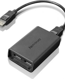 Lenovo Adapter DisplayPort male to Dual DisplayPort female 0B47092