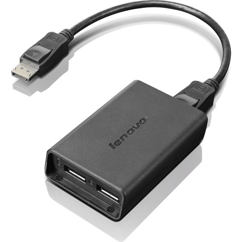 Lenovo Adapter DisplayPort male to Dual DisplayPort female 0B47092