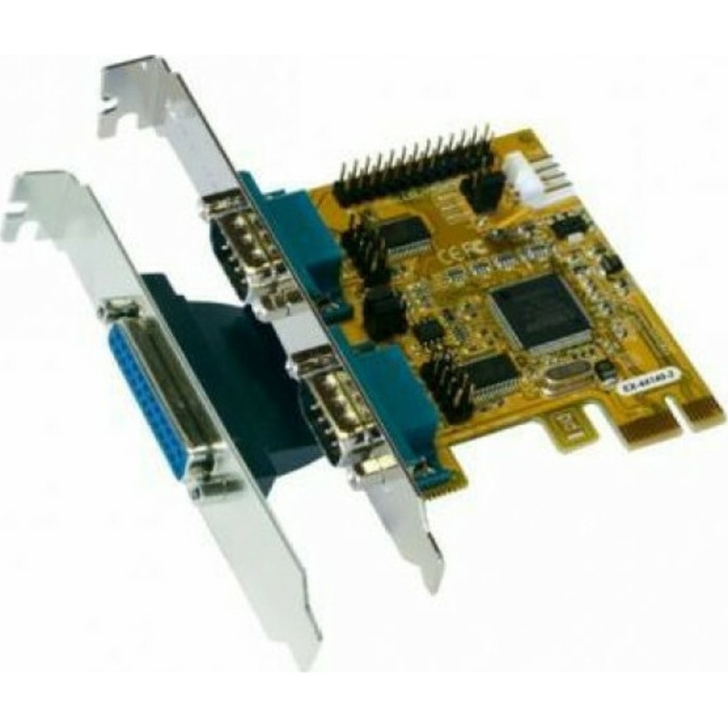 Roline PCIe Combo Serial 2P + 1P parallel Multi MosChip 15.06.1125EX-44140