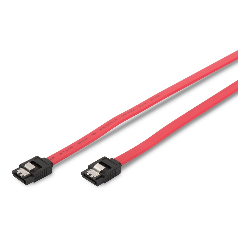 Assman Sata Cable 0.50m Red AK-400102-005-R