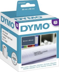 Dymo LabelWriter 99012 Large Address Label 89x36mm 2pcs White S0722400