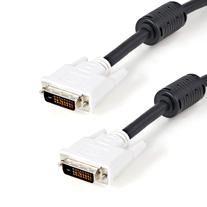 StarTech Cable DVI-D Dual Link MM 2m Black DVIDDMM2M