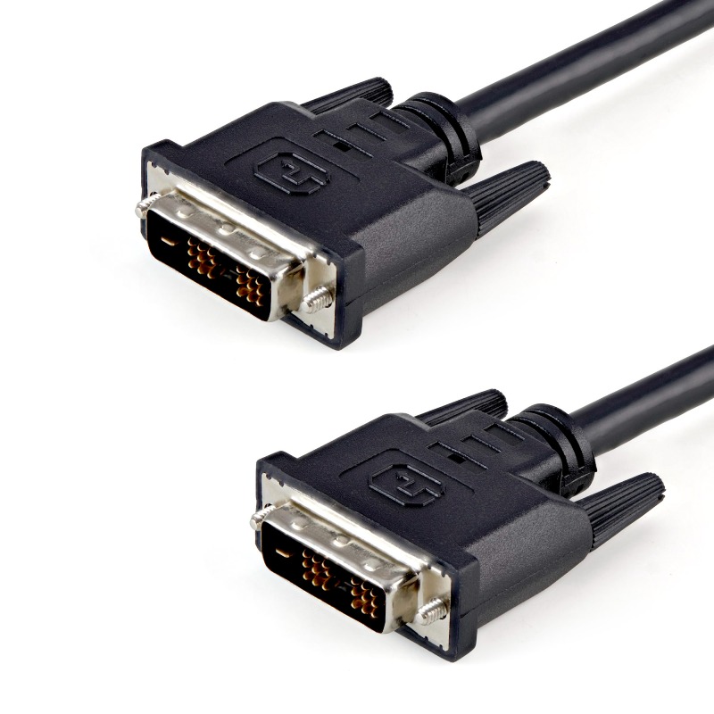 StarTech Cable DVI-D Single Link MM 2m Black DVIDSMM2M