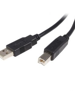 StarTech Cable USB 2.0 A to USB-B MM 2m Black USB2HAB2M