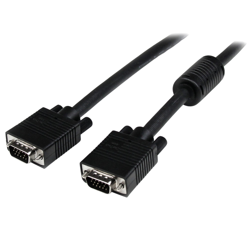 StarTech Cable VGA to VGA MM HD15 5m Black MXTMMHQ5M