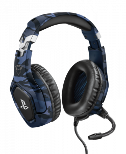 Trust GXT 488 Forze-B Wired Gaming Headset For PS4 Blue 23532