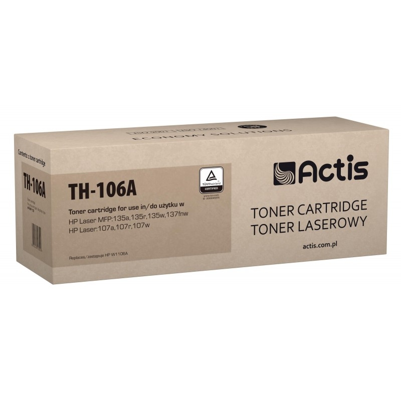 Actis TH-106A Toner For HP 106A W1106A Black 6k Pgs