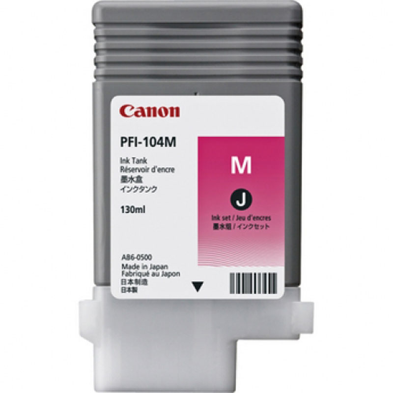 Canon-3631B001AA-PFI-104M-Dye-Magenta-Ink-Tank-130ml-500×500